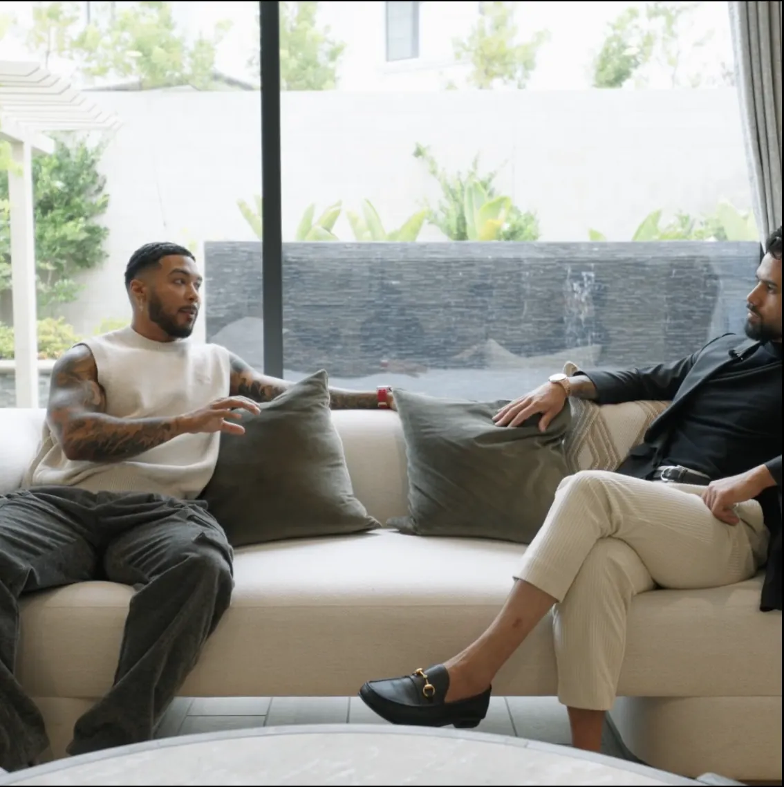 Nate Rodgers in a one-to-one mentoring session